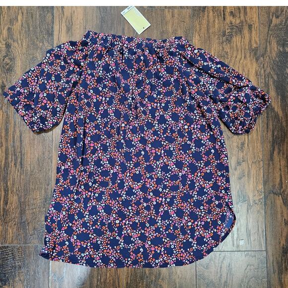Michael Kors Floral Off-Shoulder Blouse - Size Small NWT - Picture 3 of 3